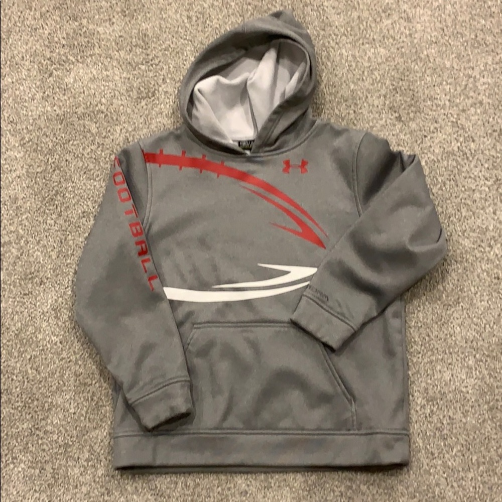 Grey Under Armour youth medium